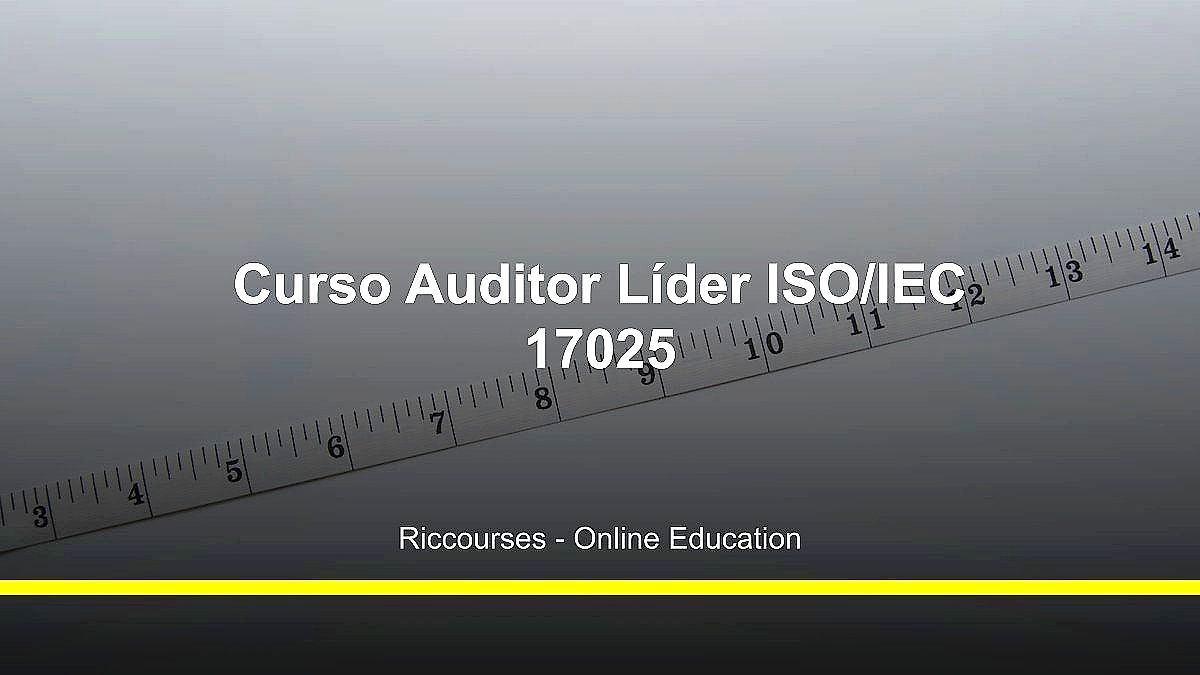 Curso Auditor Líder ISO/IEC 17025